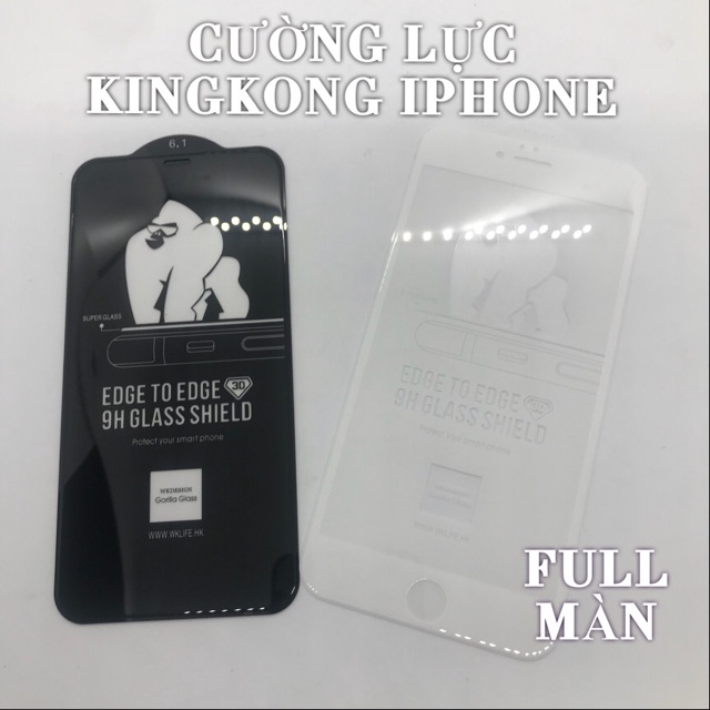 CƯỜNG LỰC FULL MÀN IPHONE CHÍNH HÃNG WK