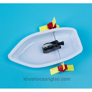 Đồ chơi thuyền tự chế