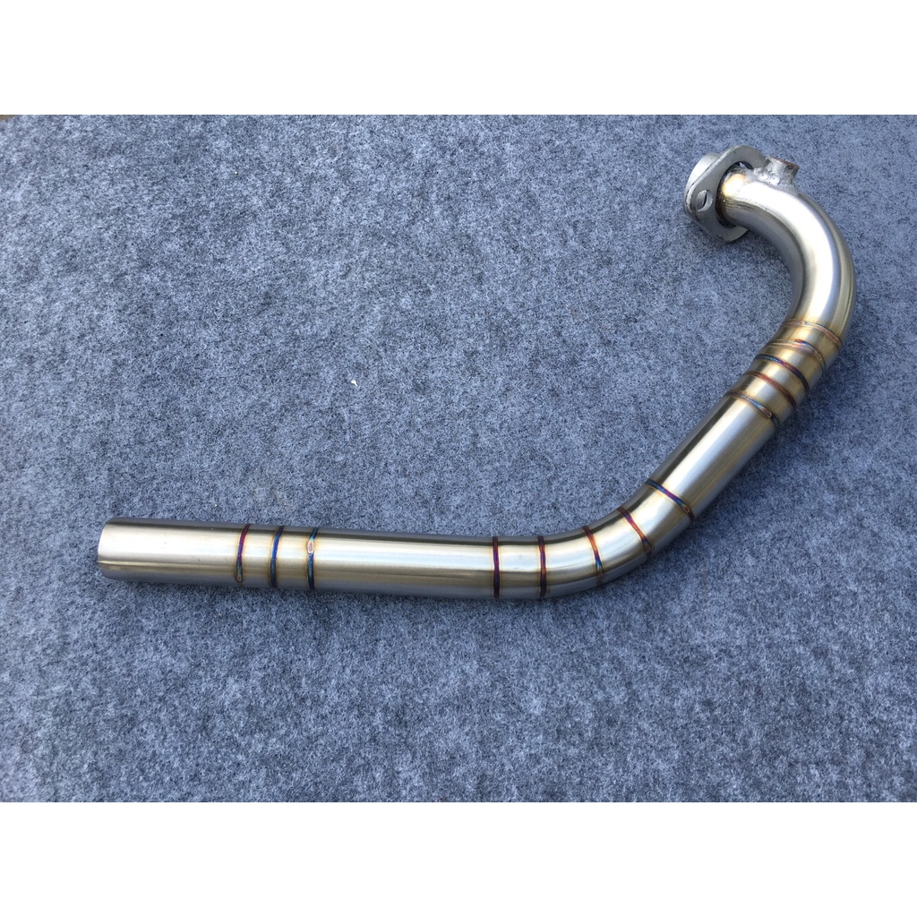 Cổ Pô Inox vân Titan Thay Thế Cổ Pô Zin Winner Sonic