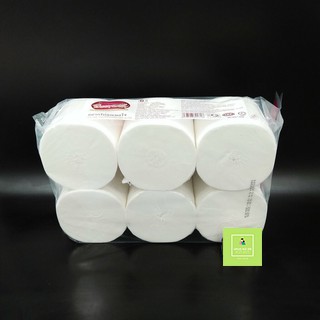 GIẤY BEST SOFT THÁI LAN LỐC 6 CUỘN - KHÔNG LÕI + CÓ LÕI