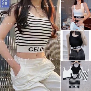 Áo mongtoghi ba lỗ Ce--line khỏe khoắn