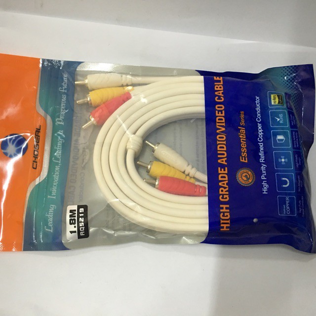 Dây CHOSEAL 6 đầu AV (1,8m)