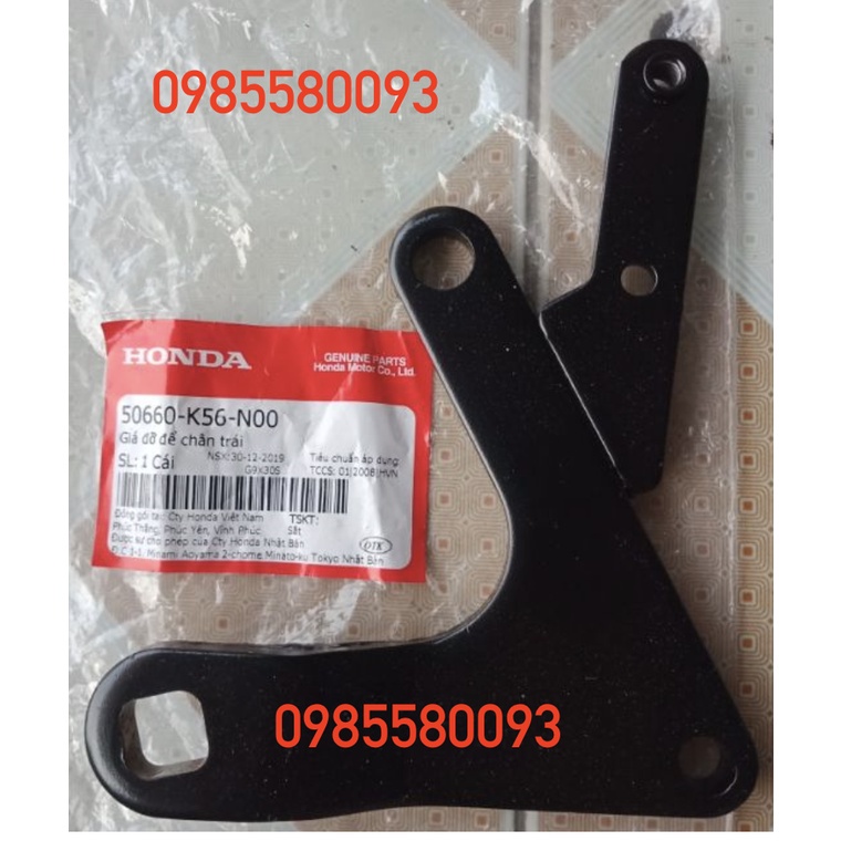 GÁC CHÂN TRƯỚC WINNER V1 CHÍNH HÃNG HONDA