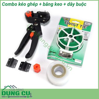 Kéo ghép cành kèm dây buộc tặng băng ghép cây