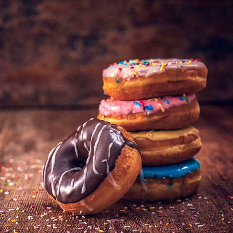Khuôn Làm Bánh Donut 6 Ngăn Chống Dính Tiện Lợi