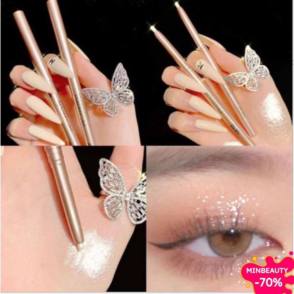 Nhũ Mắt bắt sáng Lying silkworm Hàng Nội Địa Trung (V11)