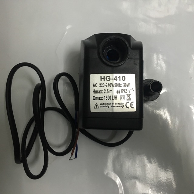 Bơm 30w Bơm nước 30w bơm quạt điều hoà - Motor quạt hơi nước hay sục bể cá - mẫu 30w