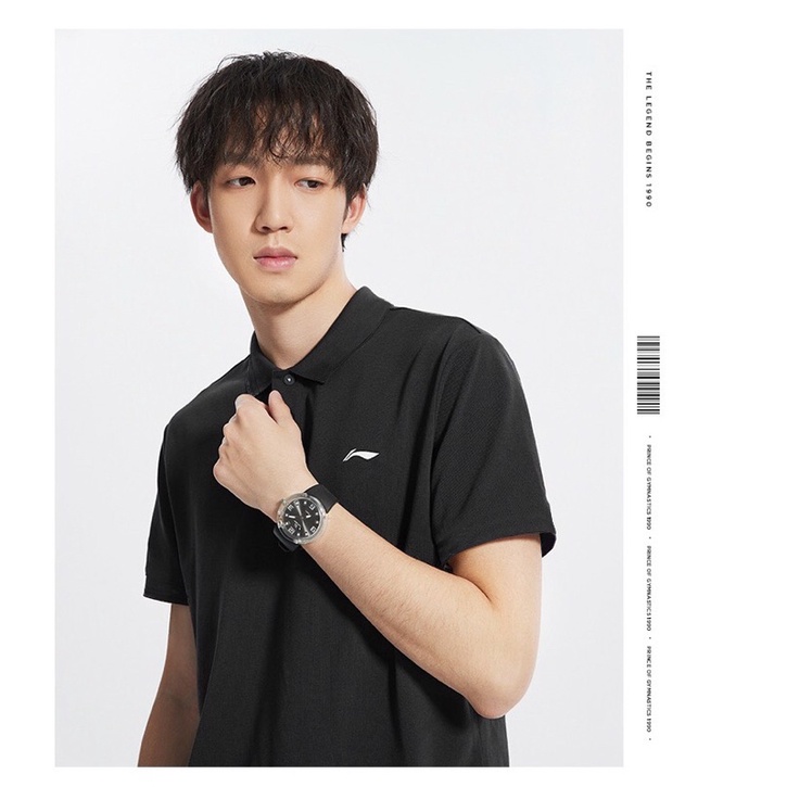 TH-ÁO POLO CỔ BẺ LINING 3M CHO NAM