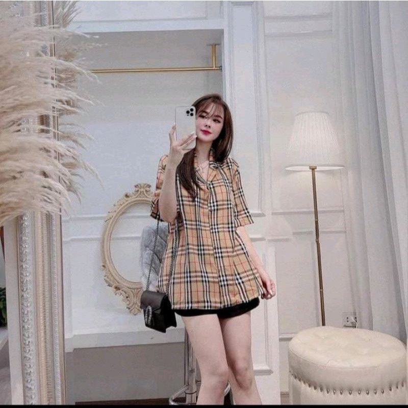 [Mã 44FASHIONSALE1 giảm 10K đơn 50K] áo sơ mi form rộng kẻ sọc công sở ngắn tay CAMA STORE SM01