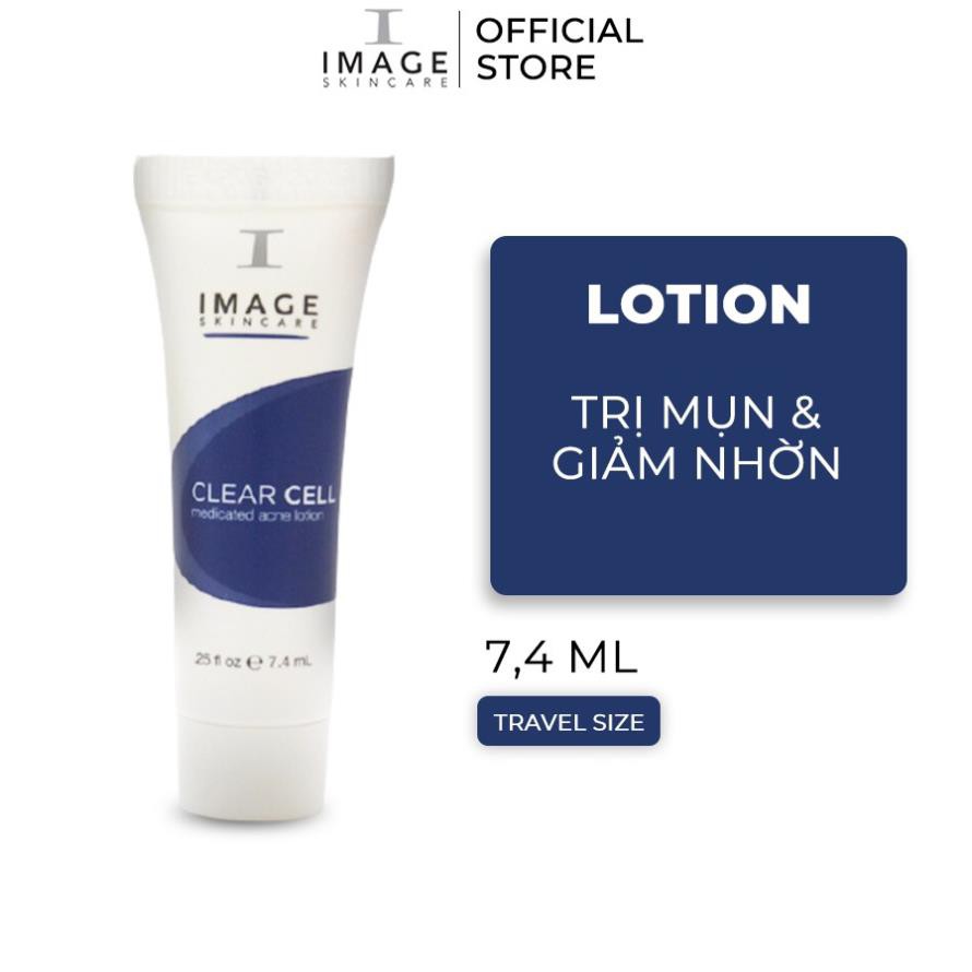 Lotion ngừa mụn hiệu quả IMAGE SKINCARE CLEAR CELL MEDICATED ACNE LOTION 7.4 G