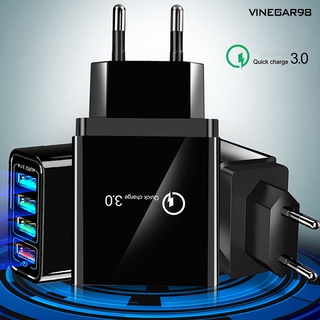 Củ Sạc Nhanh 4 Cổng Usb 48w Qc3.0
