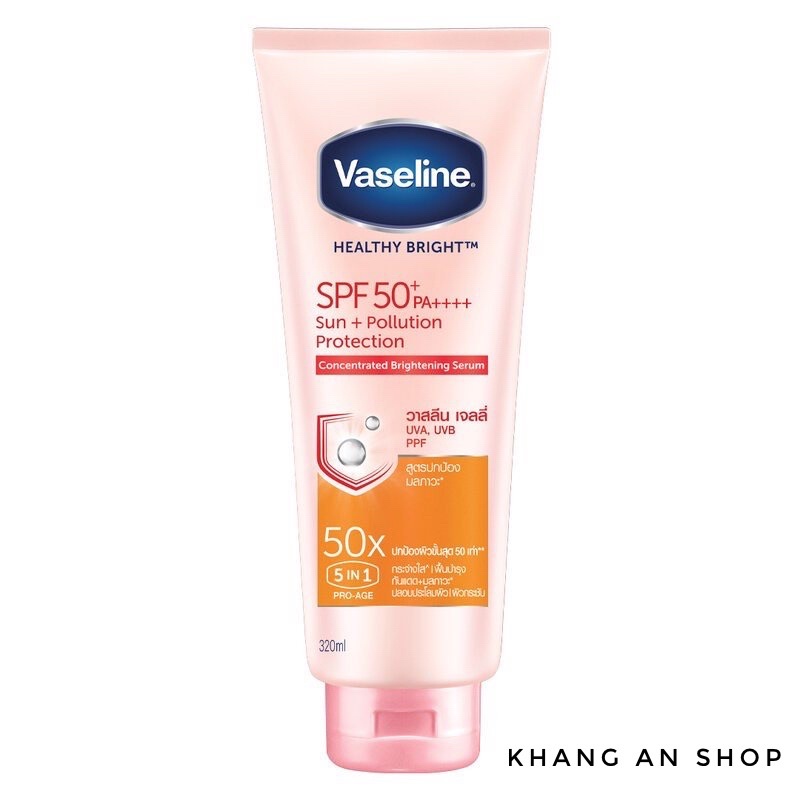 Sữa dưỡng thể Vaseline Perfect Serum 50X