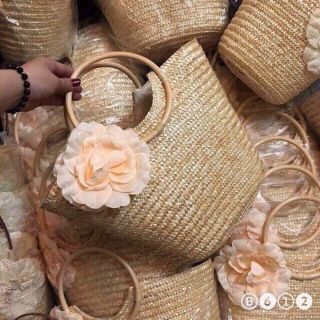 Túi cói đi du lịch