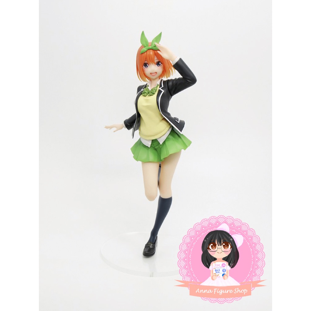 Mô Hình Nakano Yotsuba Coreful Figure - Seifuku Ver - Gotoubun no Hanayome (Taito)