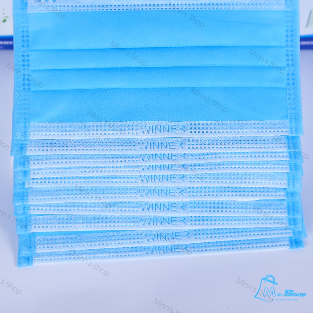 Khẩu trang Y tế Winner 4 lớp - Chính hãng công ty Quyết Thắng - Hộp 50 cái | BigBuy360 - bigbuy360.vn