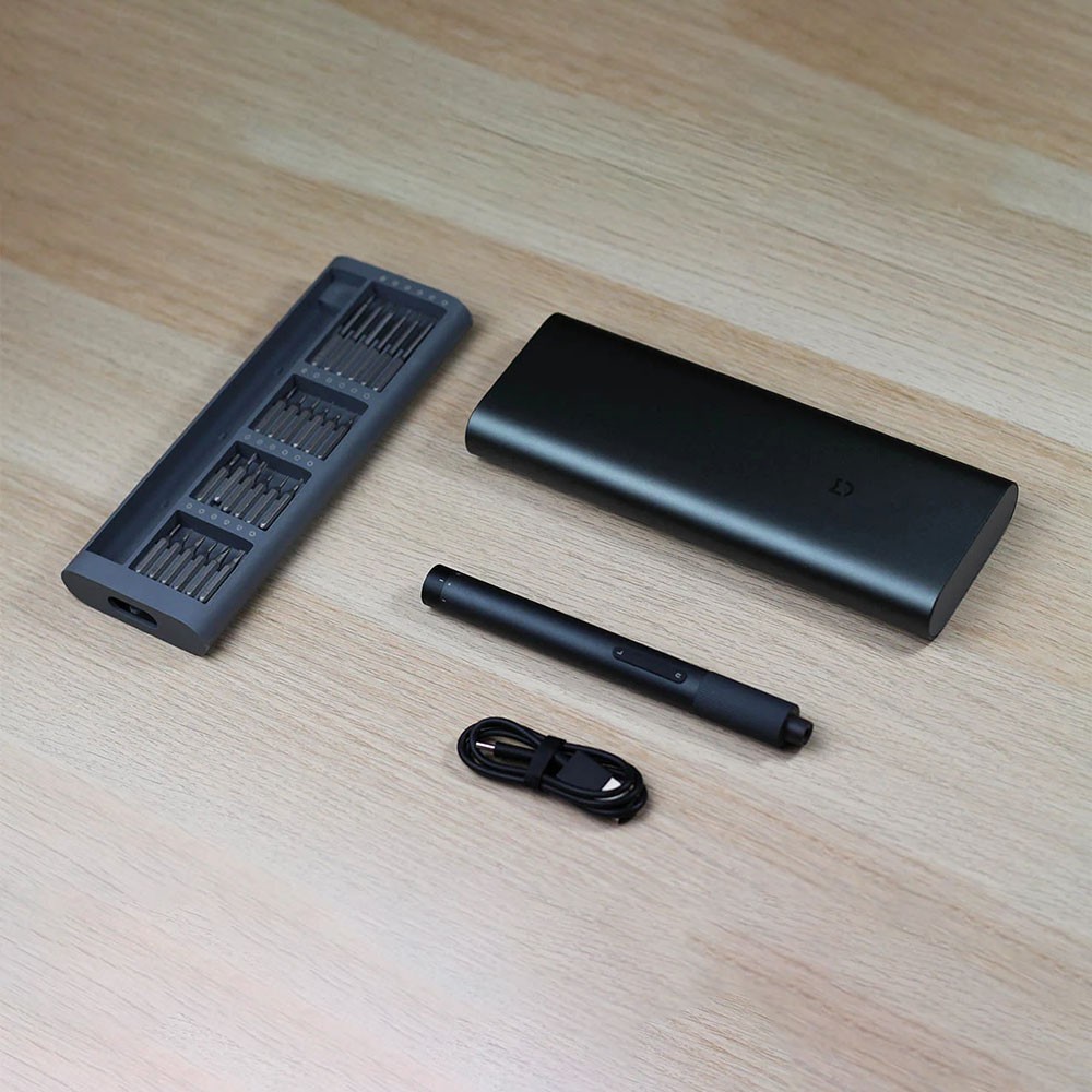 Bộ tua vít điện bỏ túi đa năng Xiaomi Mijia MJDDLSD003QW 24 trong 1, tích hợp cổng Type-C - Bảo hành 6 tháng