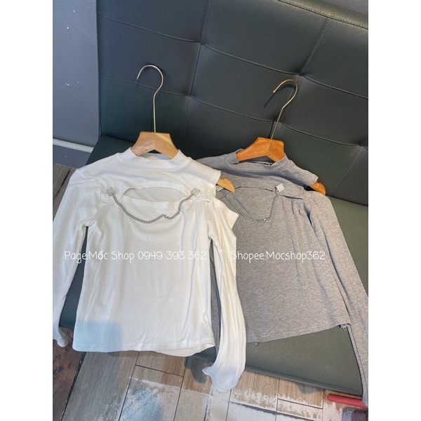 [CÓ ẢNH THẬT +VIDEO TỰ QUAY] Áo Len Tăm Dài Tay Có Xích | BigBuy360 - bigbuy360.vn