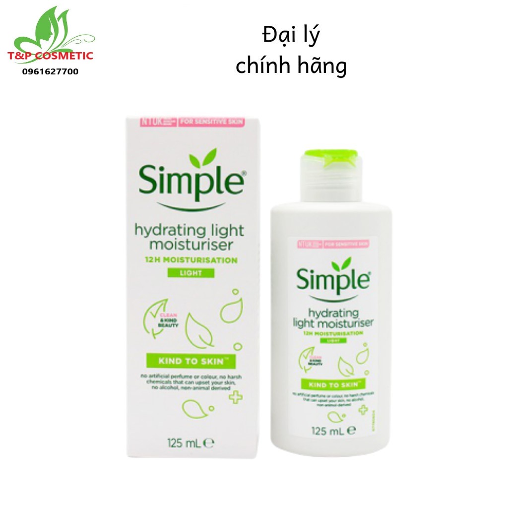 Kem Dưỡng Ẩm Simple Kind To Skin Protecting Light Moisturiser