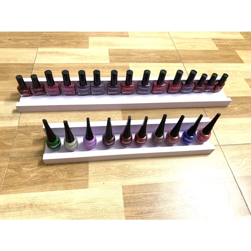 Kệ máng chữ U ĐỂ SƠN NAIL- NƯỚC HOA MINI