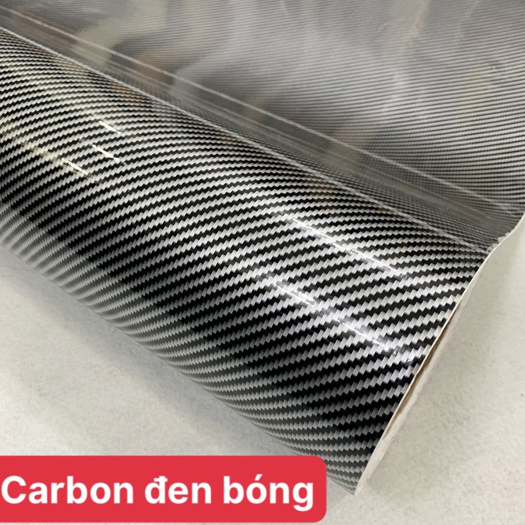 Decal carbon bóng , Mờ dán xe - đề can cac bon có sẵn keo cao cấp