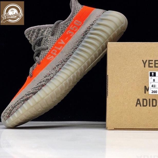 SALE Xả (Xả Kho) Giầy thể thao Yeezy Boost 350 V2 Beluga lõi cam thời trang FULLBOX 2020 * 2021 ♡ : * . < . <