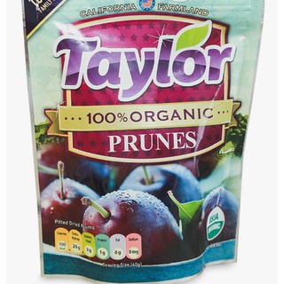 Mận khô hữu cơ taylor 250g - organic