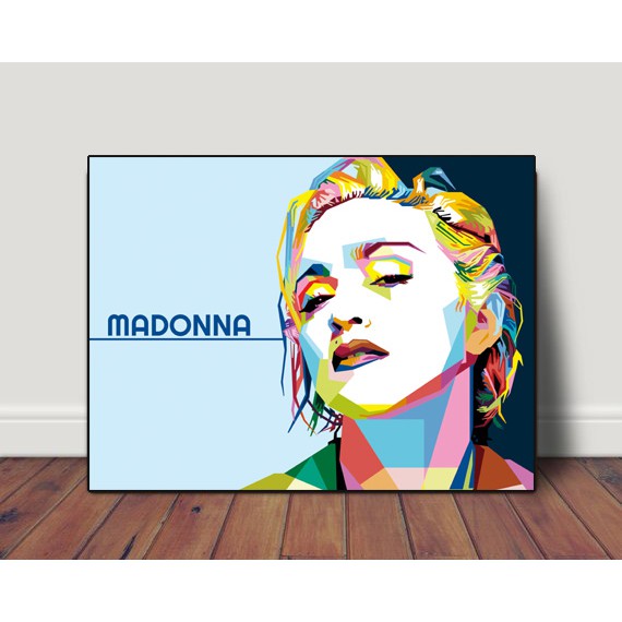 Miếng dán tường trang trí Madonna