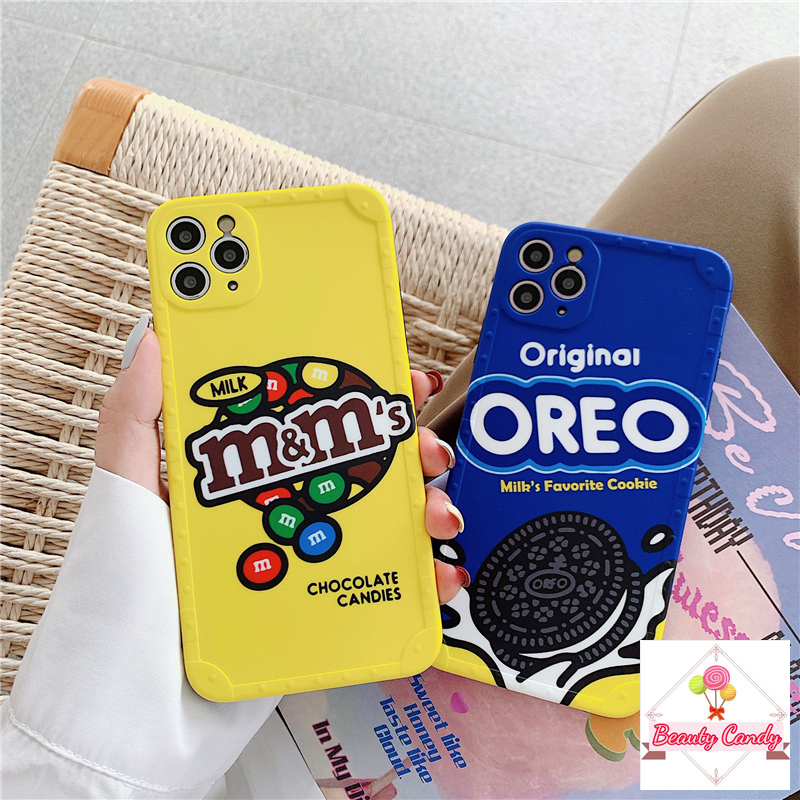 Toàn Bộ Ốp Điện Thoại Imd Silicon Mềm Bảo Vệ Camera Họa Tiết Gói Snack Cho Iphone 12 Pro Max 7 / 8 Plus Xr X Xs Max 11 Pro Max Se2020