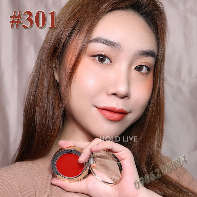 Phấn má đơn sắc Hold Live Pro Silk Satin Fog Blusher SSH10