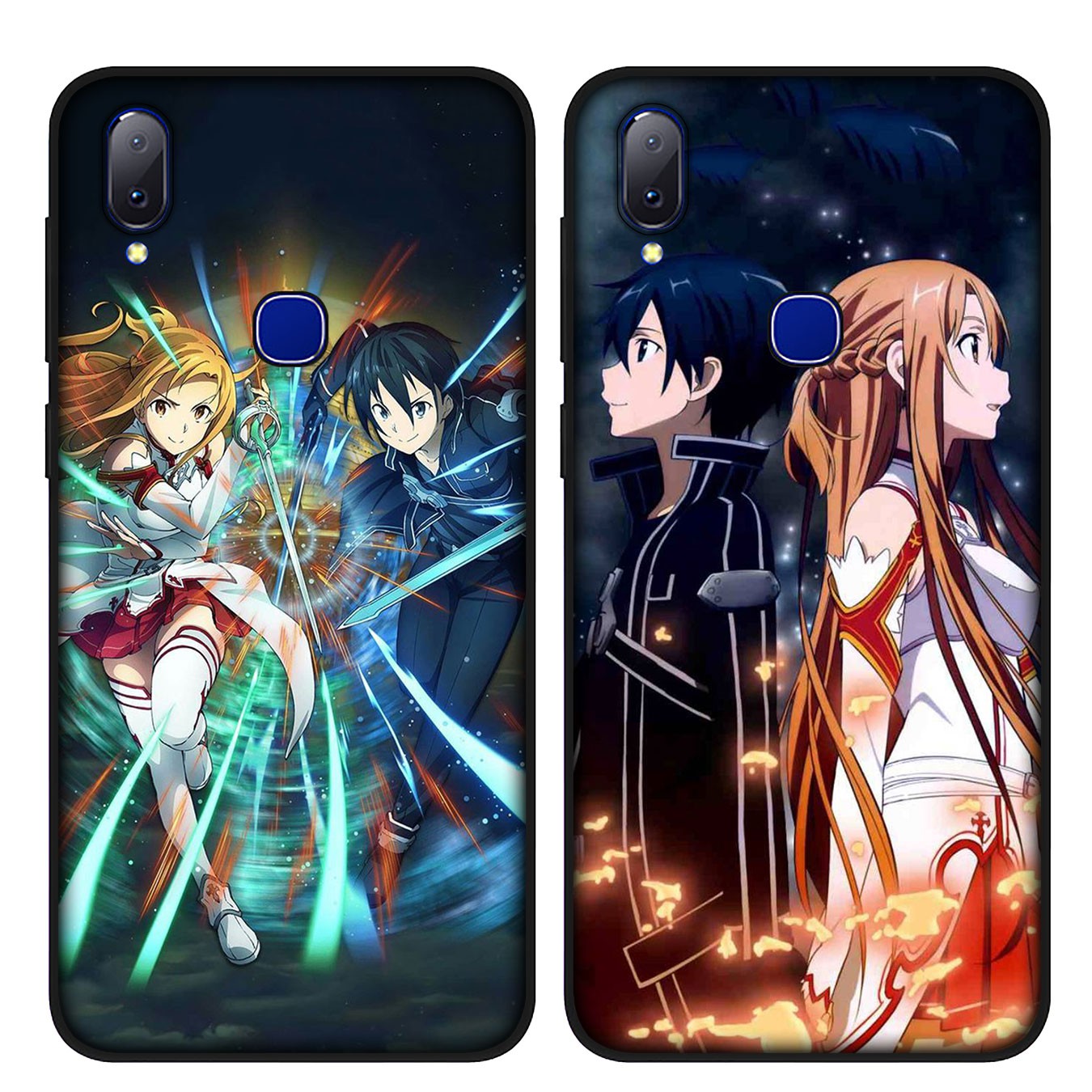 Ốp Lưng Silicone Họa Tiết Hoạt Hình Sword Art Online Thời Trang Cho Xiaomi Redmi Note 9 7 Pro 9a 7a 9c Note7 Note9 9pro 7pro