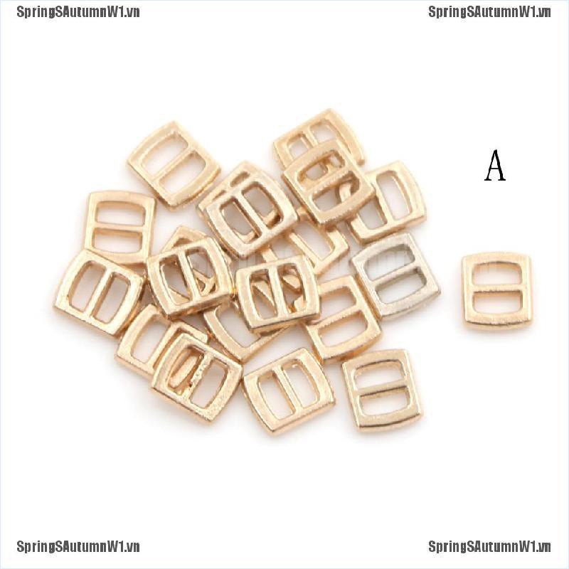 [Spring] 10pcs Mini Metal Buckle DIY Doll Dress Patchwork Handmade Craft Sewing Accessories [VN]