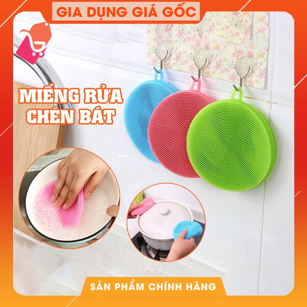 Combo 5 Miếng Rửa Chén Silicone