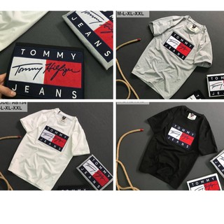 Áo thun nam cổ tròn thêu logo gồm 3 màu (size M -> XXL)