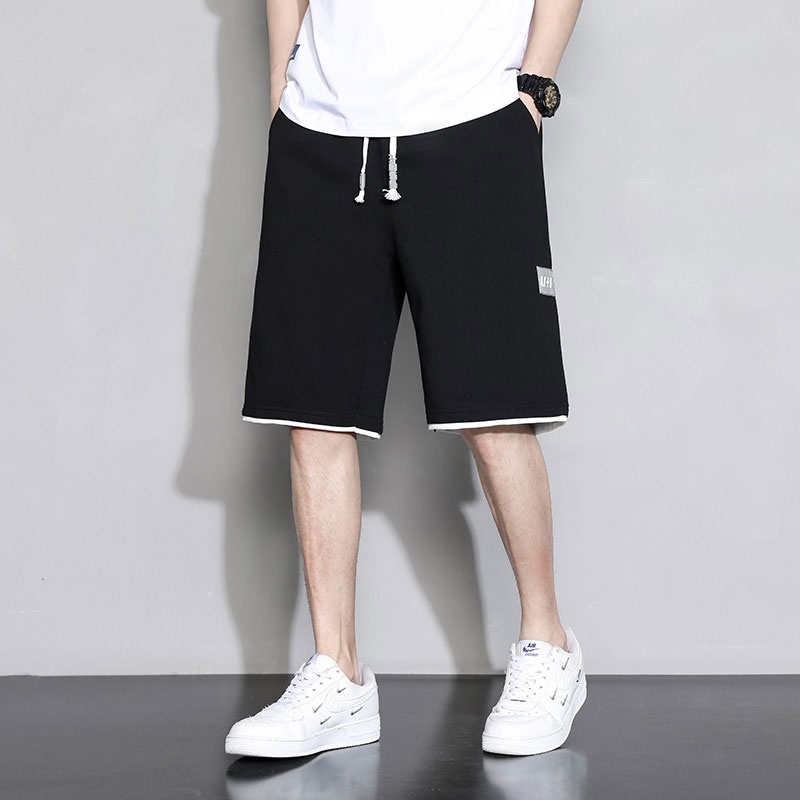 Quần Short Dây Rút Form Rộng Thời Trang Xu Hướng Hàn Quốc Cho Nam