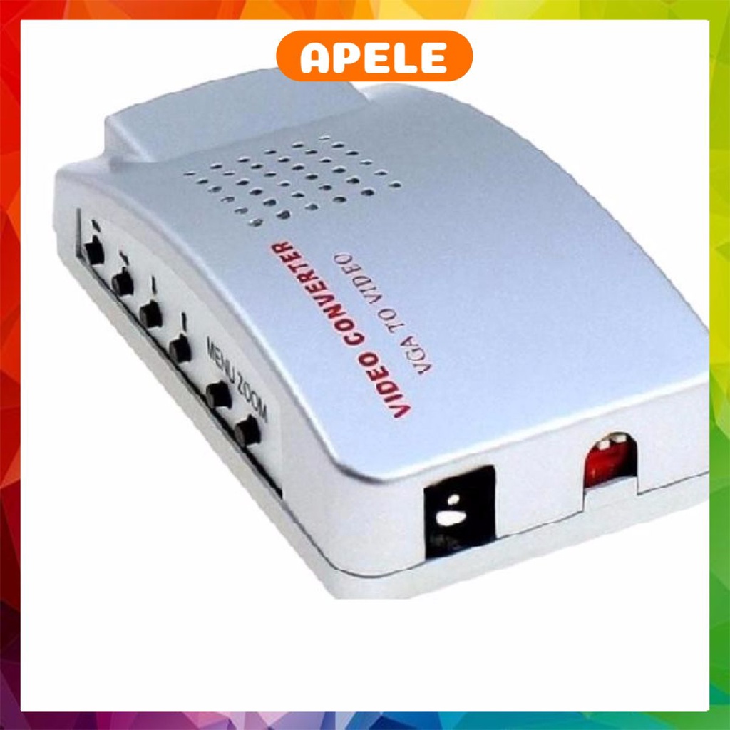 Bộ chuyển đổi bộ chia VGA sang AV - AV sang VGA - HDMI sang AV - VGA sang HDMI Sắt  APELE