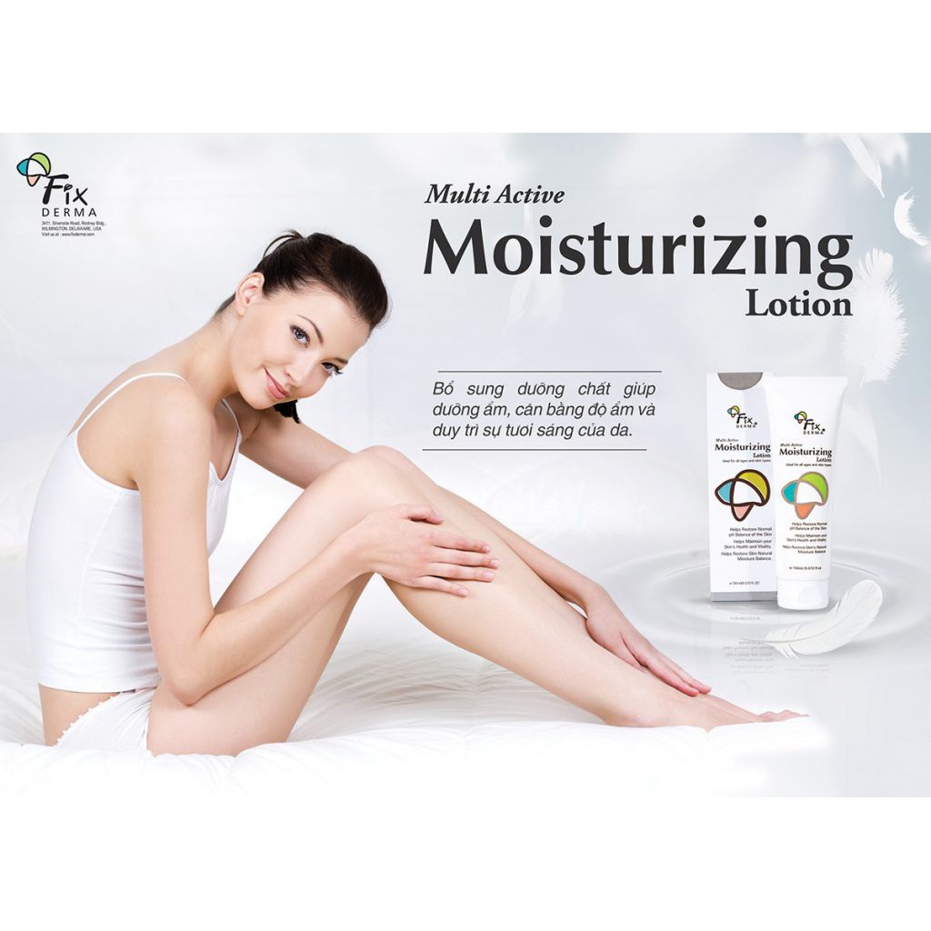 Lotion Dưỡng Ẩm Fixderma Multi Active Moisturizing Lotion (150ml)