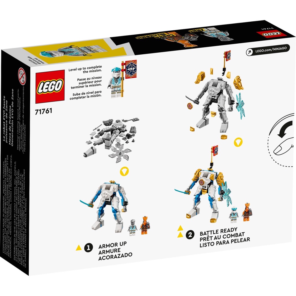LEGO 71761 Ninjago - Chiến giáp dũng mãnh của Zane
