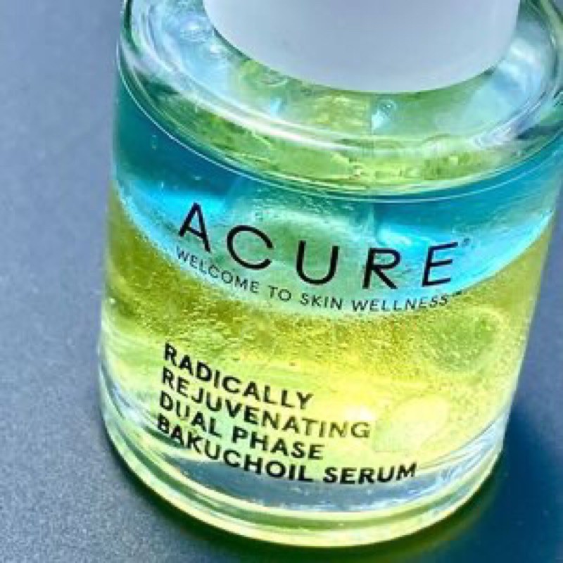 ✨ Acure ✨ Serum dưỡng ẩm và ngăn ngừa lão hoá Bakuchiol RADICALLY REJUVENATING DUAL PHASE BAKUCHIOL