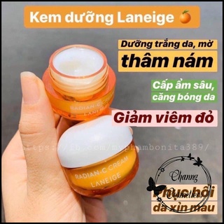 Kem Dưỡng Ẩm Mờ Thâm Nám Tàn Nhang LANEIGE RADIAN C CREAM