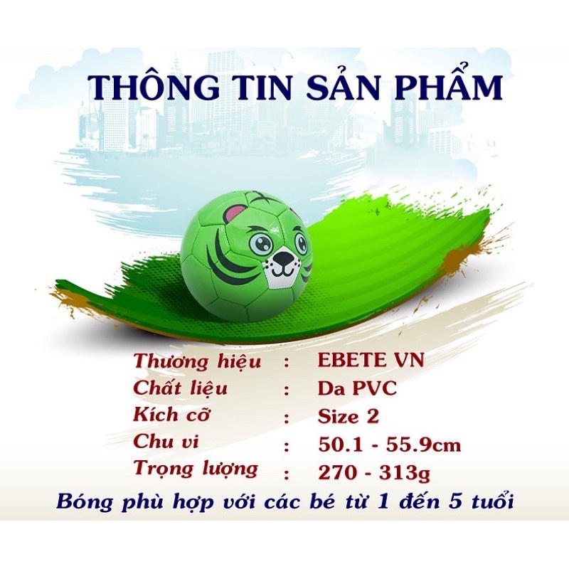 Bóng Đá Trẻ Em, Tặng Kèm Lưới Đựng Bóng Và Kim Bơm - QUYENSPORTS