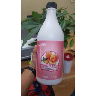 Siro đào Quốc Tế Chai Trắng