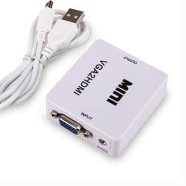 Hộp Chuyển Đổi Vga Sang Hdmi Mini