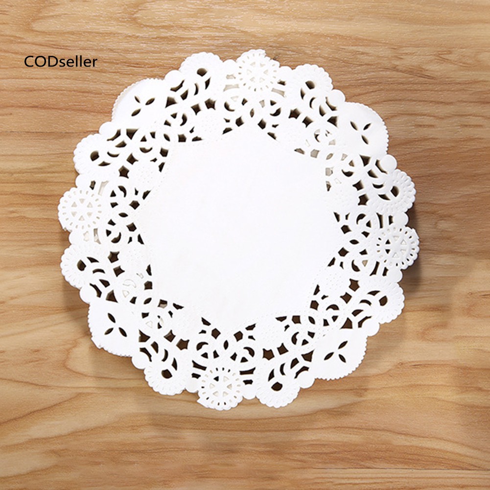 Set 160 Miếng Giấy Lót Bánh Hình Tròn 10.5 / 11.5 / 12.5 Inch