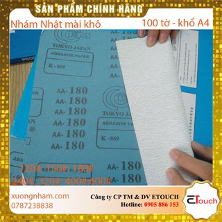 Giấy nhám Nhật Tokyo FM tờ A4 100 tờ