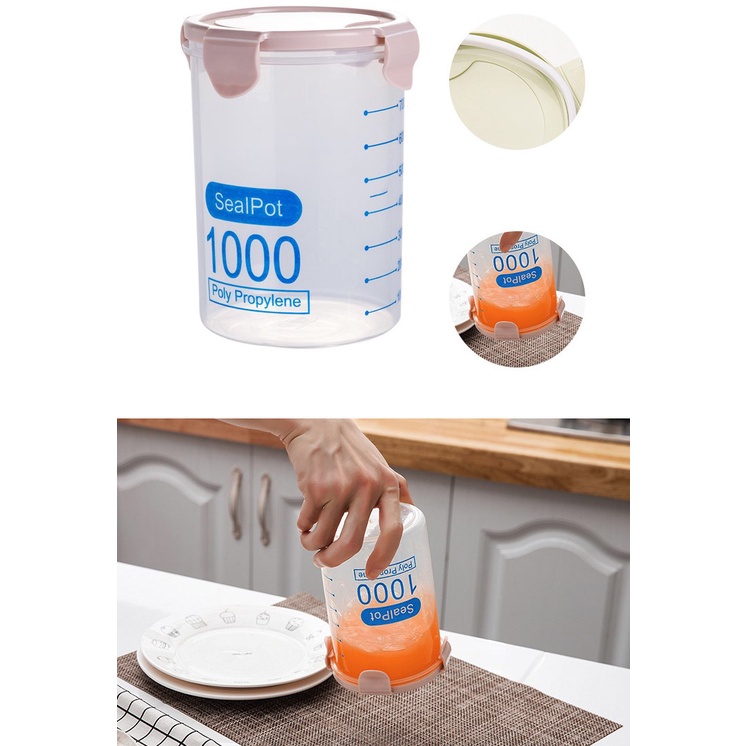 [Hàng mới về] Set 3 Hộp đựng thực phẩm Chống tràn Sealpot