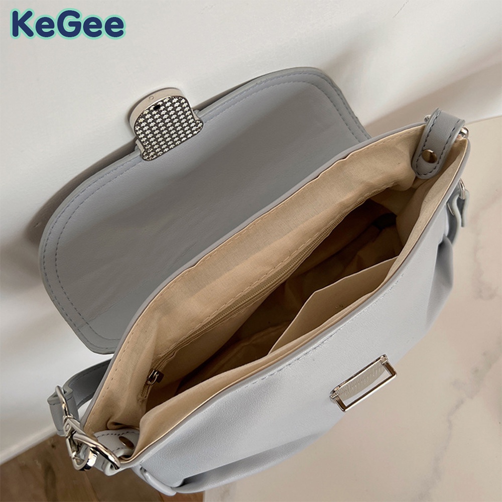 Túi Xách Da PU Đeo Chéo Thời Trang Hàn Quốc Cho Nữ