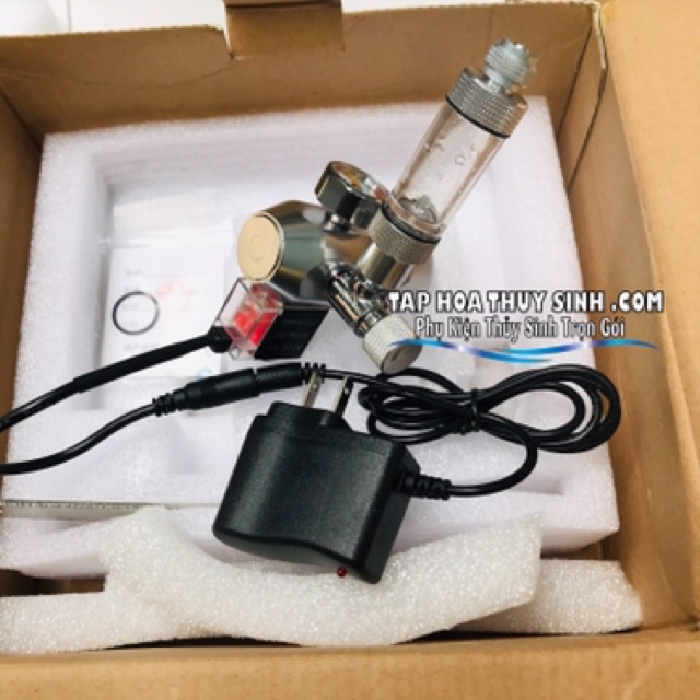VAN ĐIỆN MINI CHO BÌNH CO2 NHỎ