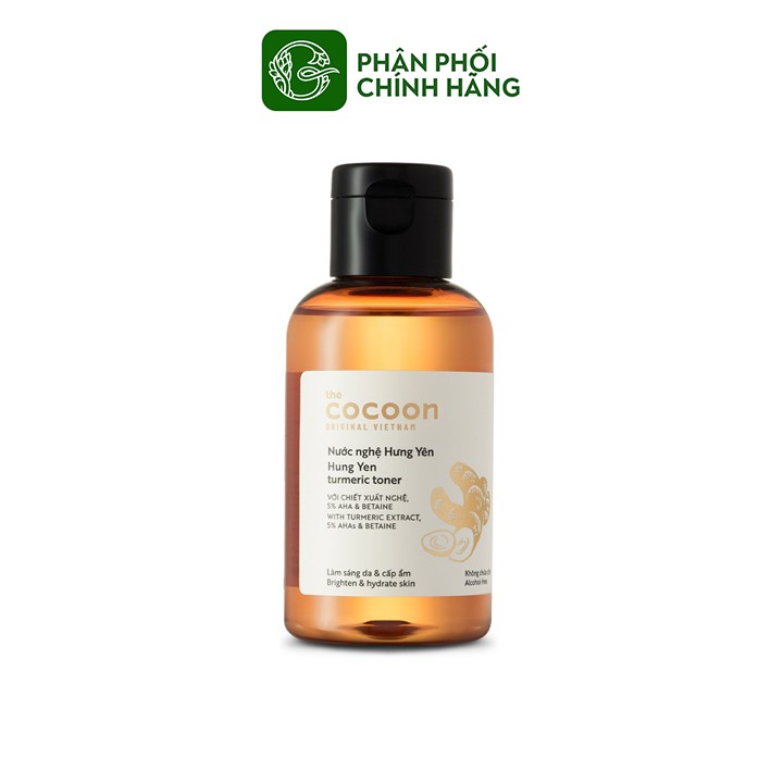 Nước nghệ Hưng Yên The Cocoon Turmeric Toner 140ml