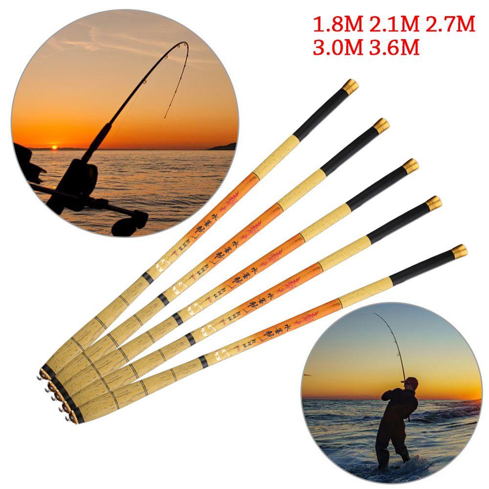 MUVAKO Cần Câu Cá Bằng Sợi Carbon Cao Cấp