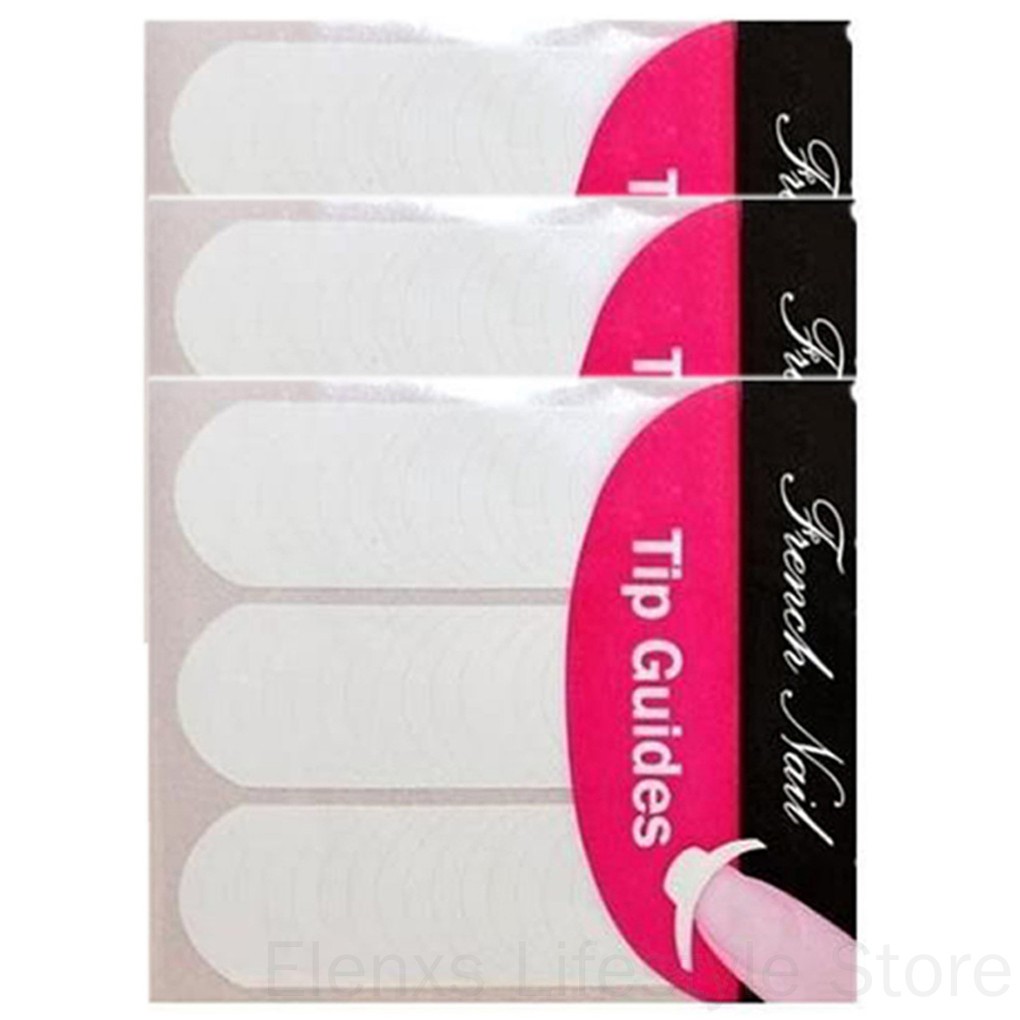 (Hàng Mới Về) Bộ 3 Miếng Dán Trang Trí Móng Tay Tự Dính Diy